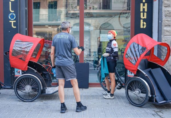 Posada a punt dels tricicles per retrobar l'activitat.